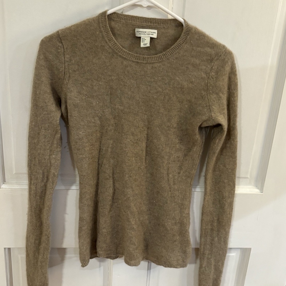 adrienne vittadini 2 Ply Cashmere Sweater Women's Size Small